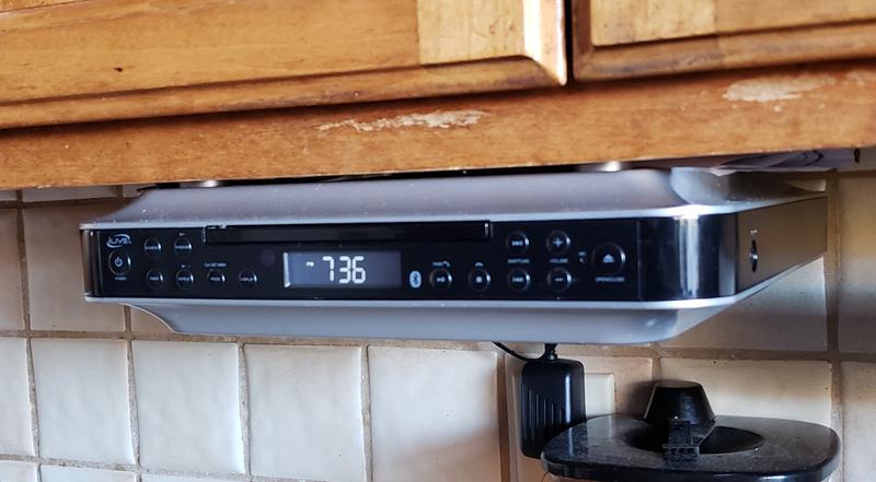 Consumer Electronics Radio Under Counter Cabinet Kitchen CD Clock   K2  12b4f38a B787 4d5d 9b39 76e3cdc7a369.v1 