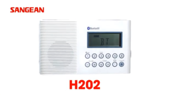 Sangean H202 Portable AM/FM/Weather Alert/ Bluetooth Radio: All in One